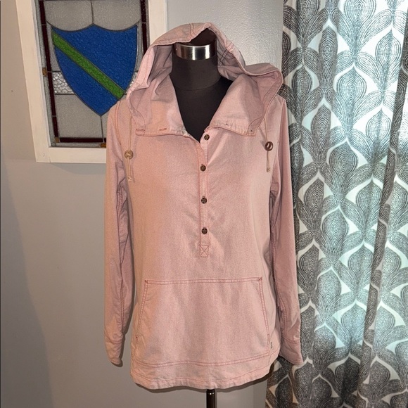 Burton Tops - Burton Long Sleeve Cotton Hoodie SZ Medium